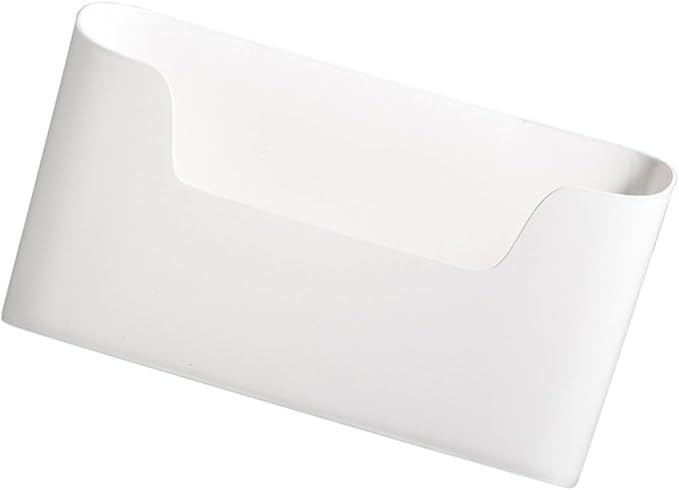 PRETYZOOM Multi-Function Hanging Storage Box for Kitchen and Bathroom Adhesive Wall-Mounted Organizer Refrigerator Side Shelf Space-Saving Container for Sundries and Cosmetics