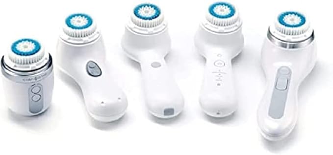 Evetree Brush Head Replacements Compatible with Clarisonic Mia 1, Mia 2, Mia Fit, Alpha Fit, Smart Profile Uplift and Alpha Fit, Deep Pore Facial 2 Pack(Deep Pore)