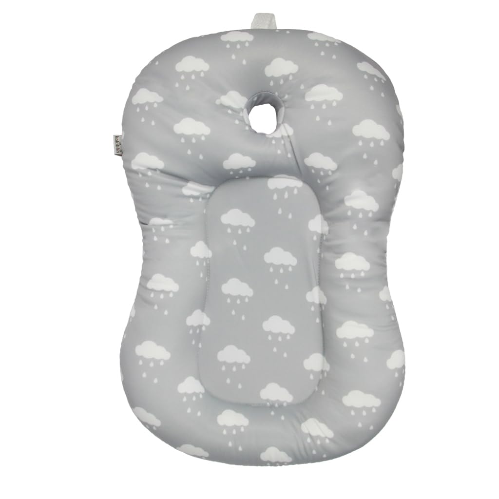 KAKIBLIN Baby Bath Mat, Baby Bath Pad, Soft Anti-Slip Babies Baths Insert