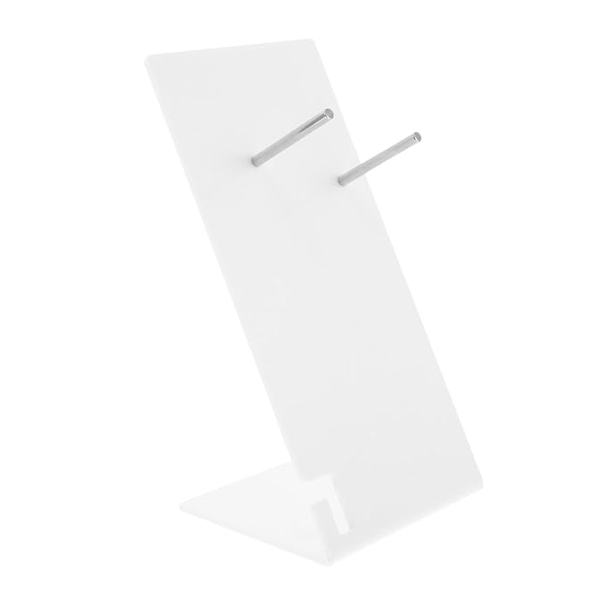 Hair Dryer Holder Wall Mounted Bathroom Hair Tool Organizer Storage Rack for Blow Dryers and Styling Tools White