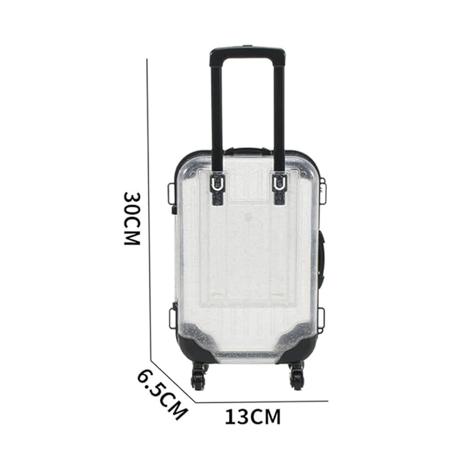 HBZGTLAD 10pcs false eyelashes packaging box pink luggage lashes suitcase mink lashes packing fluffy and curly case empty (B-red)