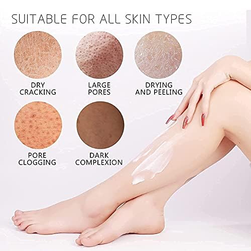nbc BeautiLab Pedicure Kit Foot Soak Set: Bubble Salt, Sugar Scrub, Massage Mask, Massage Lotion in a Box, 4 Step Foot Spa Kit for Dry Feet, Calluses and Tired Feet (1 Set Jasmine)