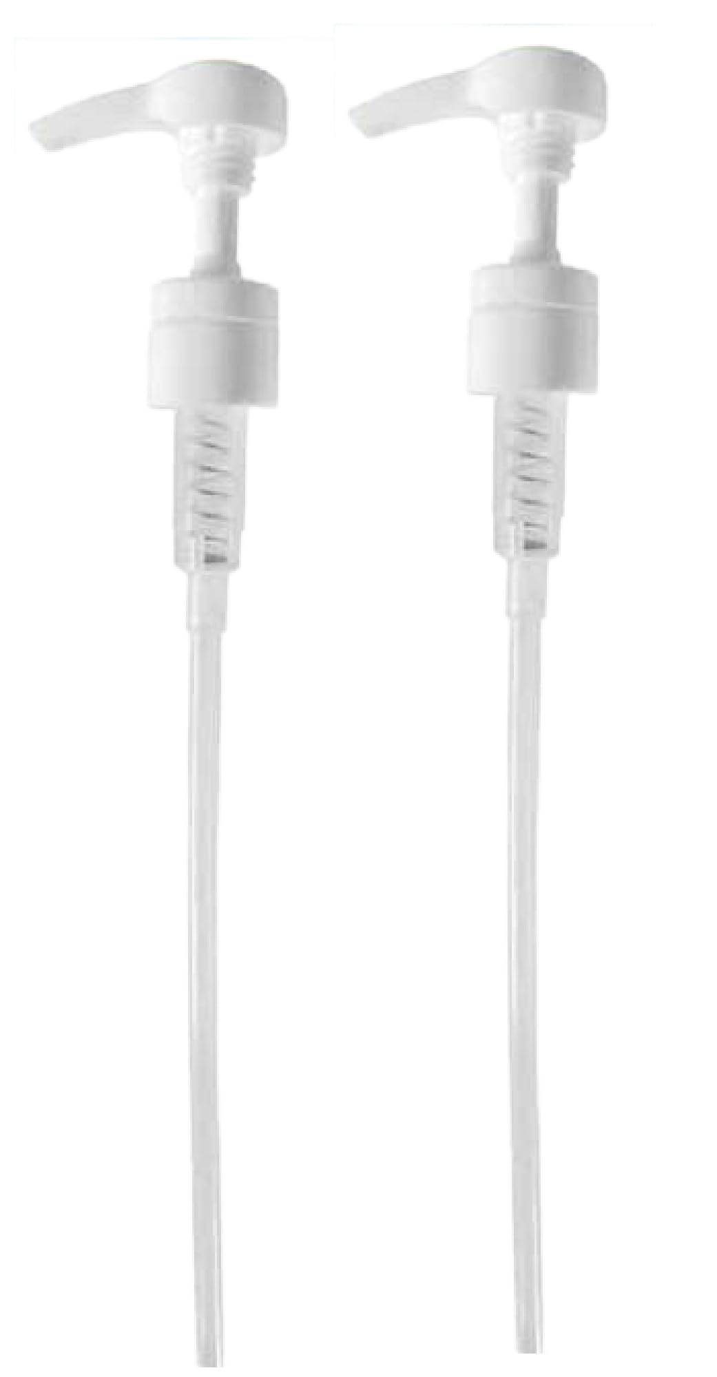 Universal Conditioner & Shampoo Pump | Fits Most Leading Brands of Liter Larger Size Bottles with 1-inch Diameter Opening | Not Compatible with Amika or Joico | White | by Geti Beauty