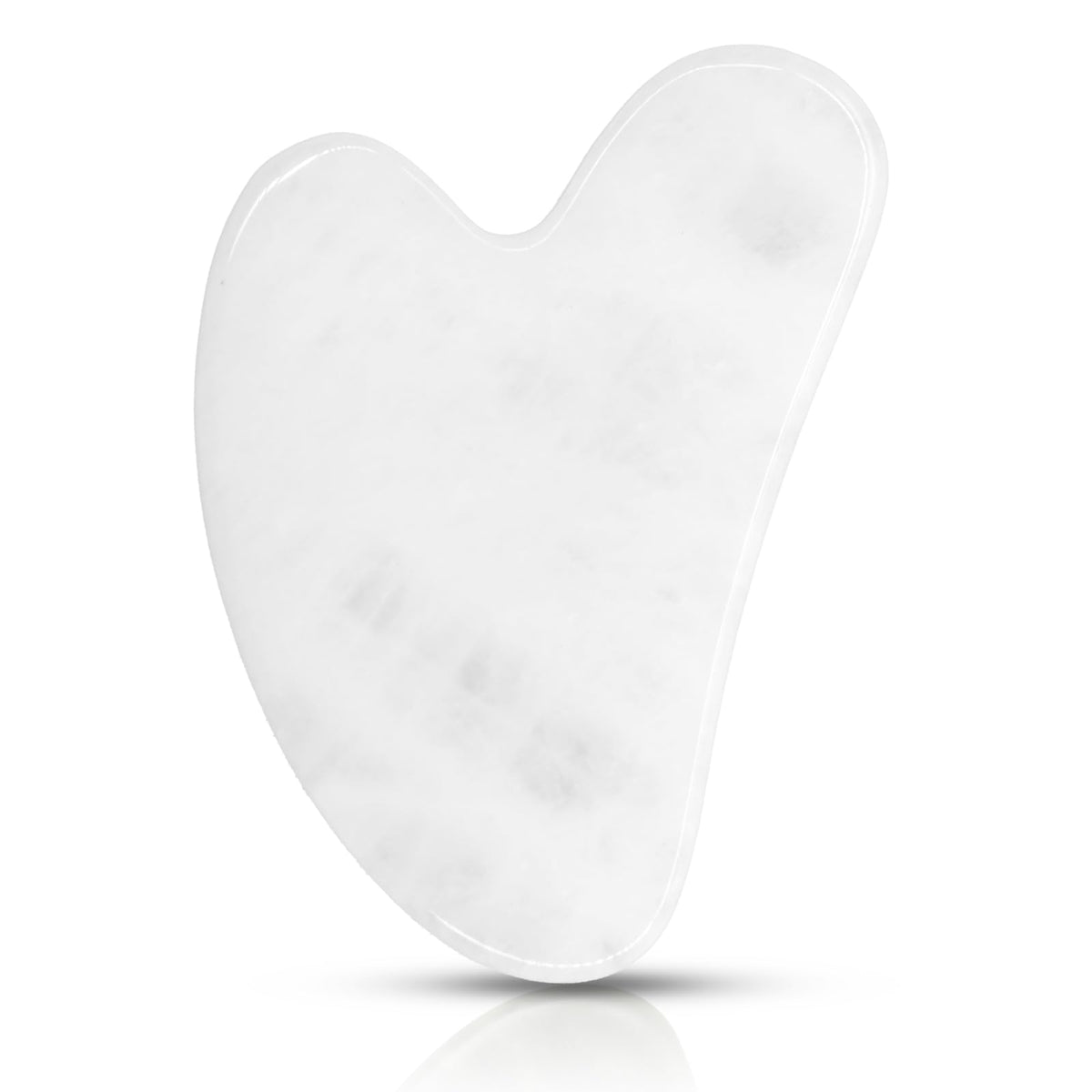 Contrybox Gua Sha Facial Tools, Obsidian Guasha Tool for Face & Eye Gua Sha Stone for Puffiness Reducing & Jawline Sculpting Face Stone Gua Sha Tools for Skin Care Woman GuaSha Stone Tool, Black