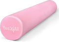 Yes4All EVA Firm Foam Roller for Back - Round Roller for Exercise, Yoga & Pilates 12/18/24/36 inch
