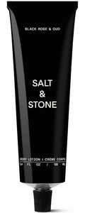 Salt & Stone Body Lotion for Women & Men | Black Rose & Oud | Hydrates, Nourishes & Softens Skin | Restores Dry Skin | Fast-Absorbing | Cruelty-Free & Vegan | 3.4 fl oz