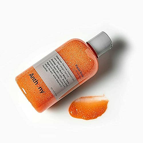 Anthony Men’s Face Scrub with Vitamin C, Facial Exfoliating Scrub and Exfoliating Face Wash for Smooth Skin, 8 Fl Oz