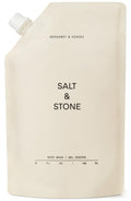 Salt & Stone Body Wash for Women & Men, Bergamot & Hinoki Refill 32 fl oz