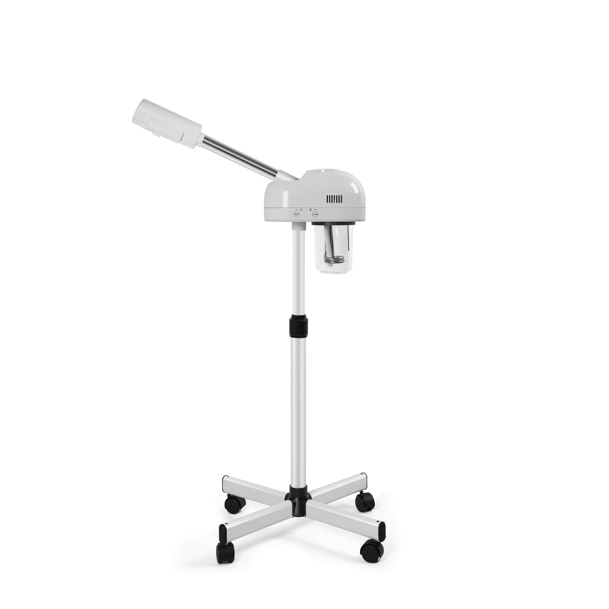 Facial Steamer with Hot Mist, Esthetician Barber Steamer, Height Adjustable & Rotatable Nozzle, for Home & Salon SPA