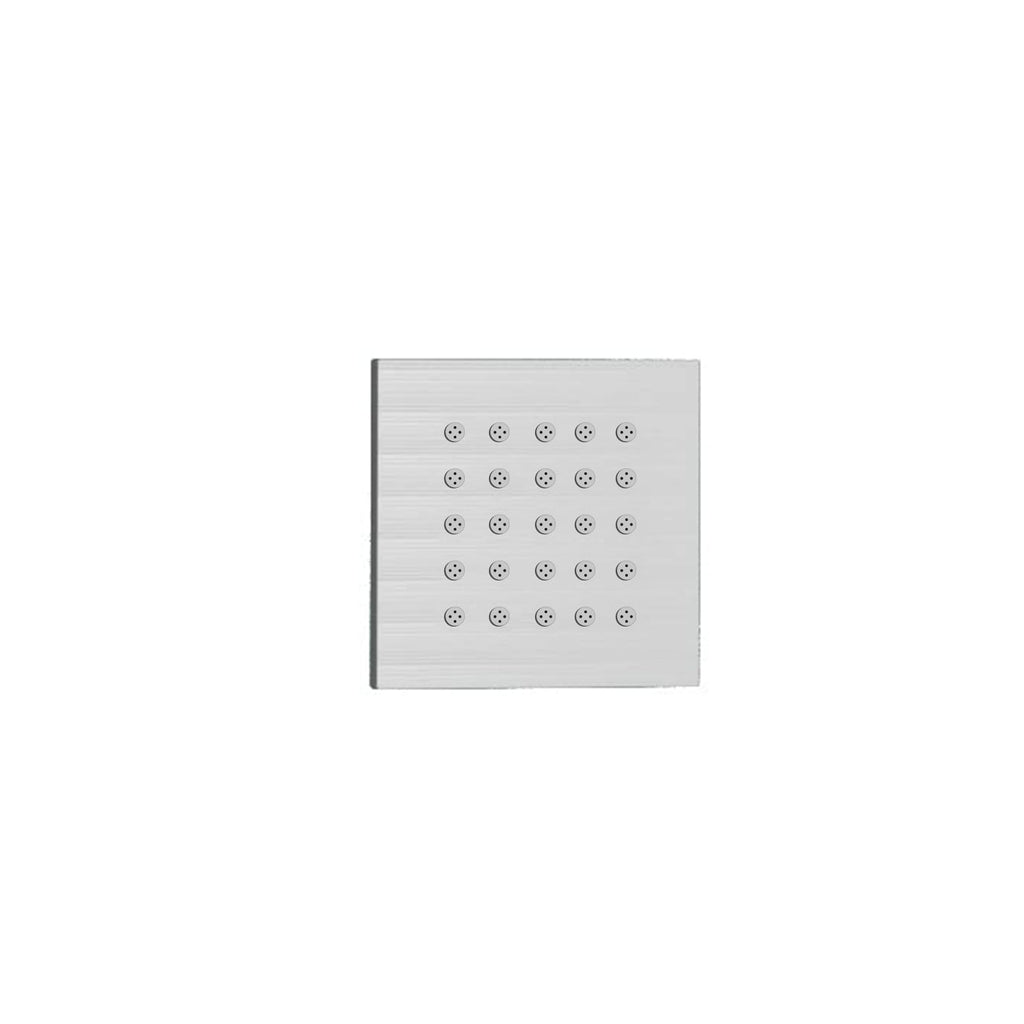 KATAIS Brushed Nickel Shower Jet 4 inch Wall Mount Body Massage Body Jet, 1 PCS