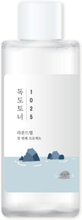 ROUND LAB Dokdo Toner (Unscented) | Exfoliating Dead Skin Cells Without Irritation, Hydrating, Watery Type Toner (3.38fl.oz)