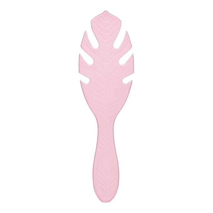 Wet Brush Go Green Hair Detangler Brush, Pink - Detangling Hair Brush - Ultra-Soft IntelliFlex Bristles Glide Through Tangles & Gently Loosens Knots While Minimizing Pain, Split Ends & Breakage