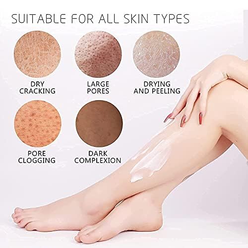nbc BeautiLab Pedicure Kit Foot Soak Set: Bubble Salt, Sugar Scrub, Massage Mask, Massage Lotion in a Box, 4 Step Foot Spa Kit for Dry Feet,Tired Feet（1 Set Pearl )