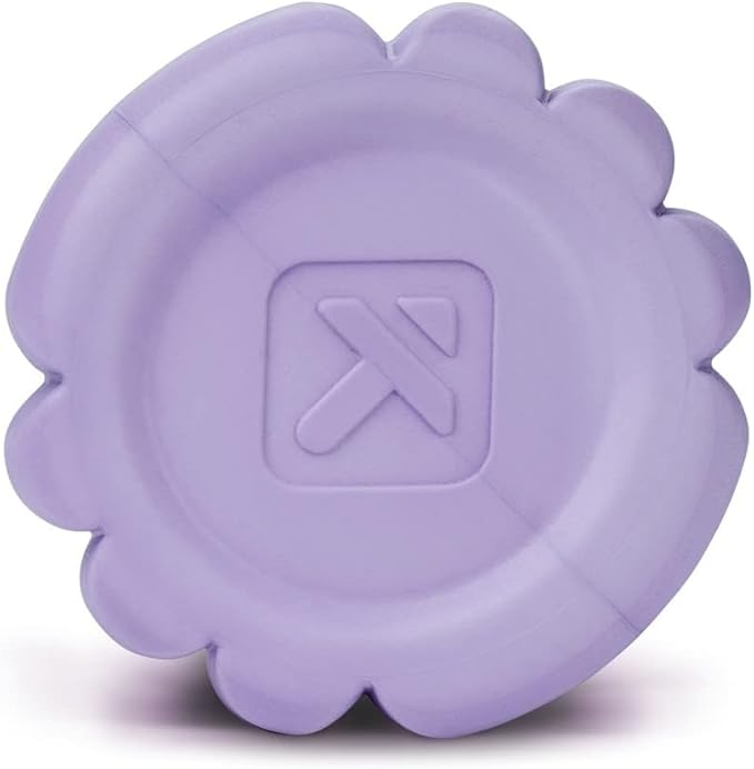 TriggerPoint CORE Foam Massage Roller with Softer Compression for Exercise, Deep Tissue and Muscle Recovery - Relieves Muscle Pain & Tightness, Improves Mobility & Circulation (12''), Lavender