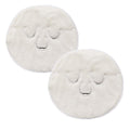 Angzhili 2 Pcs Hot Compress Reusable Face Towel Mask,Hot Cold Facial Steamer Towel Soft Coral Fleece Face Mask for Home and Beauty Salon,Spa Towel Moisturizing Skin Care