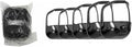 5Pcs Different Shape for Beard,Men's Beard Styling Tools Set,Casual Men's Beauty Care,Men's Beard Trimmer(Black)