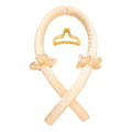 Heatless Curling Rod Headband No Heat Silk Ribbon Hair Roller Curls with Hair Claw Clip Lazy Natural Soft Wave DIY Styling Tool for Sleep in Overnight (Yellow)