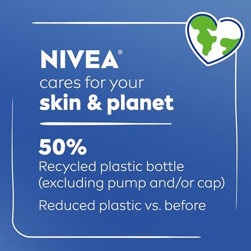 NIVEA Cocoa Butter Body Lotion for Dry Skin with Hyaluronic Acid, 33.8 Oz