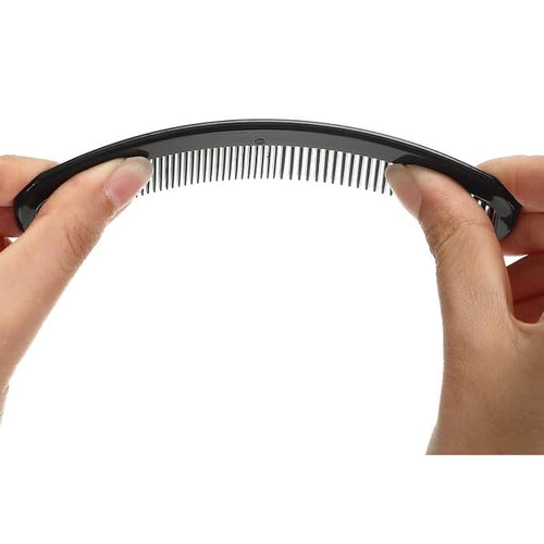 (6 Pack) 5" Pocket Hair Comb Beard & Mustache Combs for Men's Hair Beard Mustache and Sideburns