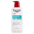 Eucerin Advanced Repair Lotion, Urea Enriched, Unscented Body Lotion for Dry Skin With Triple Moisturizing Complex, 16.9 FL OZ Bottle