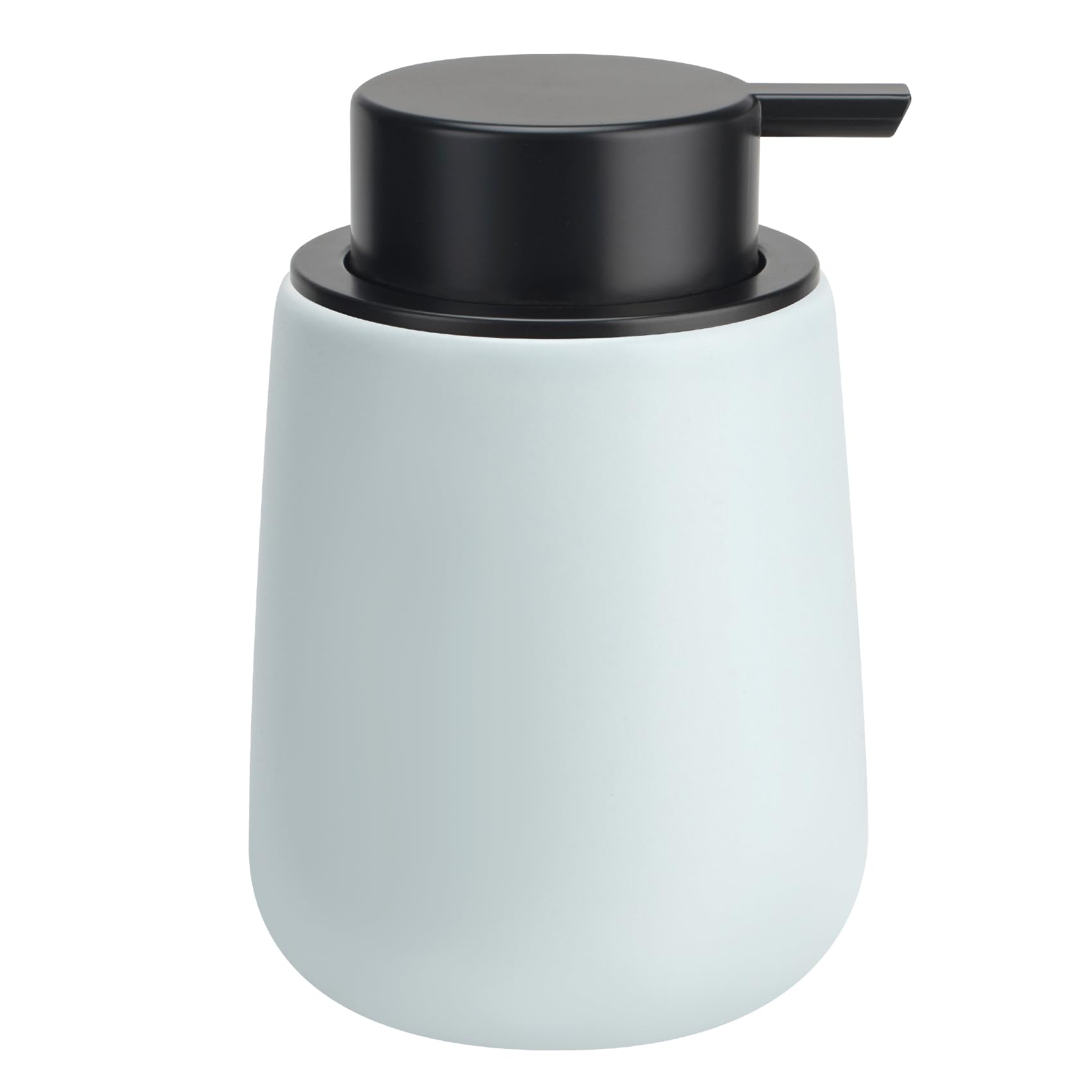 TOOZFO Soap Dispenser Ceramic with Easy-to-Press Pump Hand Lotion Liquid Dispenser for Shampoo Bathroom Kitchen 12 oz