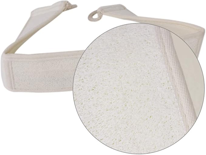 Loofah Back Scrubber Strap Exfoliating Shower Scrubber Soft Mesh for Skin Types for Bathing