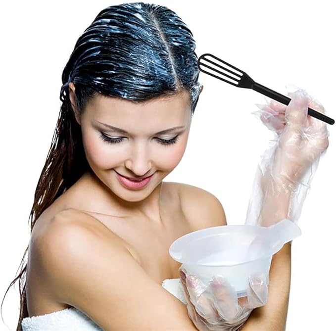 DIYstore, 10 PCS Plastic Hair Coloring Mixer,Hair Color Whisks Dye Cream Mixer,Tint Color Cream Colorful Spoon Applicator Hair Bleaching Highlight Tool for Home Barber Shop Salon