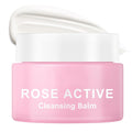 OUPEICHARM Makeup Remover & Cleansing Balm, Rose Makeup Melting Remover, Gentle and Nourishing Cleansing Balm for Eyes, Lips, Face, Sensitive Skin, Deep Cleanse & Moisturize