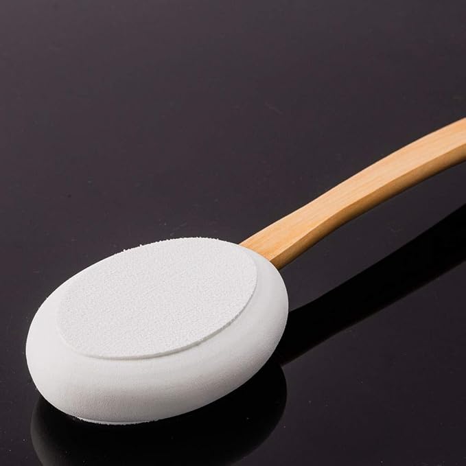Toem® Back Lotion Applicator | 18" | Cream | Brush | 4 Pads