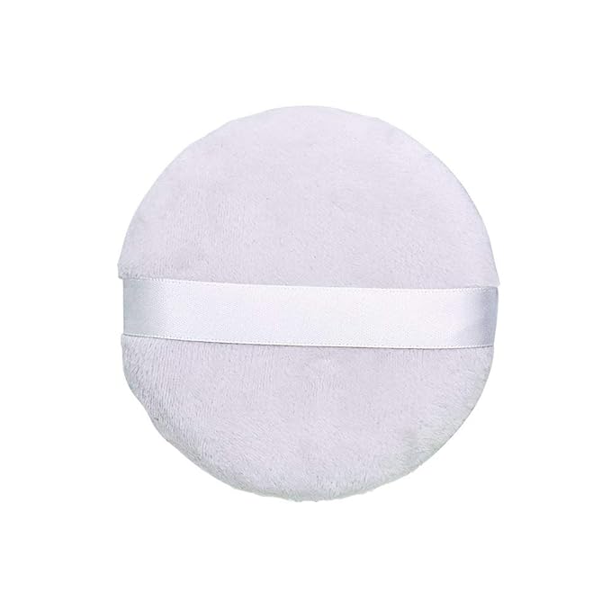 Topwon 4 Inch Powder Puff, Washable Large Body Powder Puff, Soft & Furry - 10Pcs