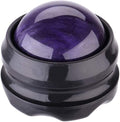 ZONGS Manual Massage Ball Pain Relief Back Roller Massager Self Massage Therapy & Relax Full Body Tools for Sore Muscle Joint Pain Essential Oils or Lotion Relax (Purple)