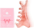 TAIHI Gua Sha Massage Comb, 4-in-1 Scalp Massager Facial Tool for Neck, Body, Lymphatic Drainage, Tension Relief, Gifts for Women and Men (Pink)