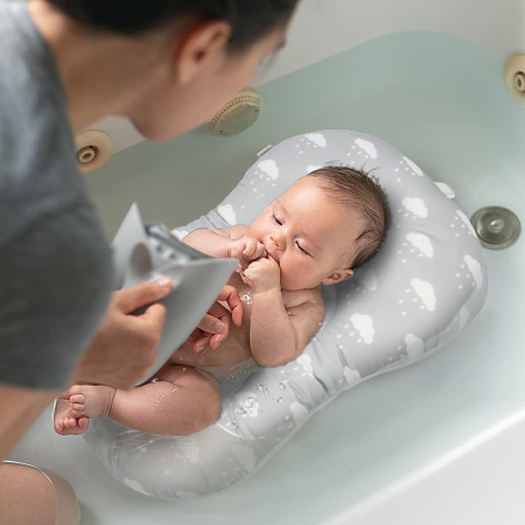 KAKIBLIN Baby Bath Mat, Baby Bath Pad, Soft Anti-Slip Babies Baths Insert