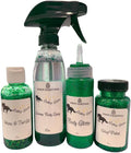 Horse Gallop Glitter Gift Set, 4 Items - Hoof Polish, Body Glitter, Mane and Tail Gel, Shimmer Body Spray (Green)