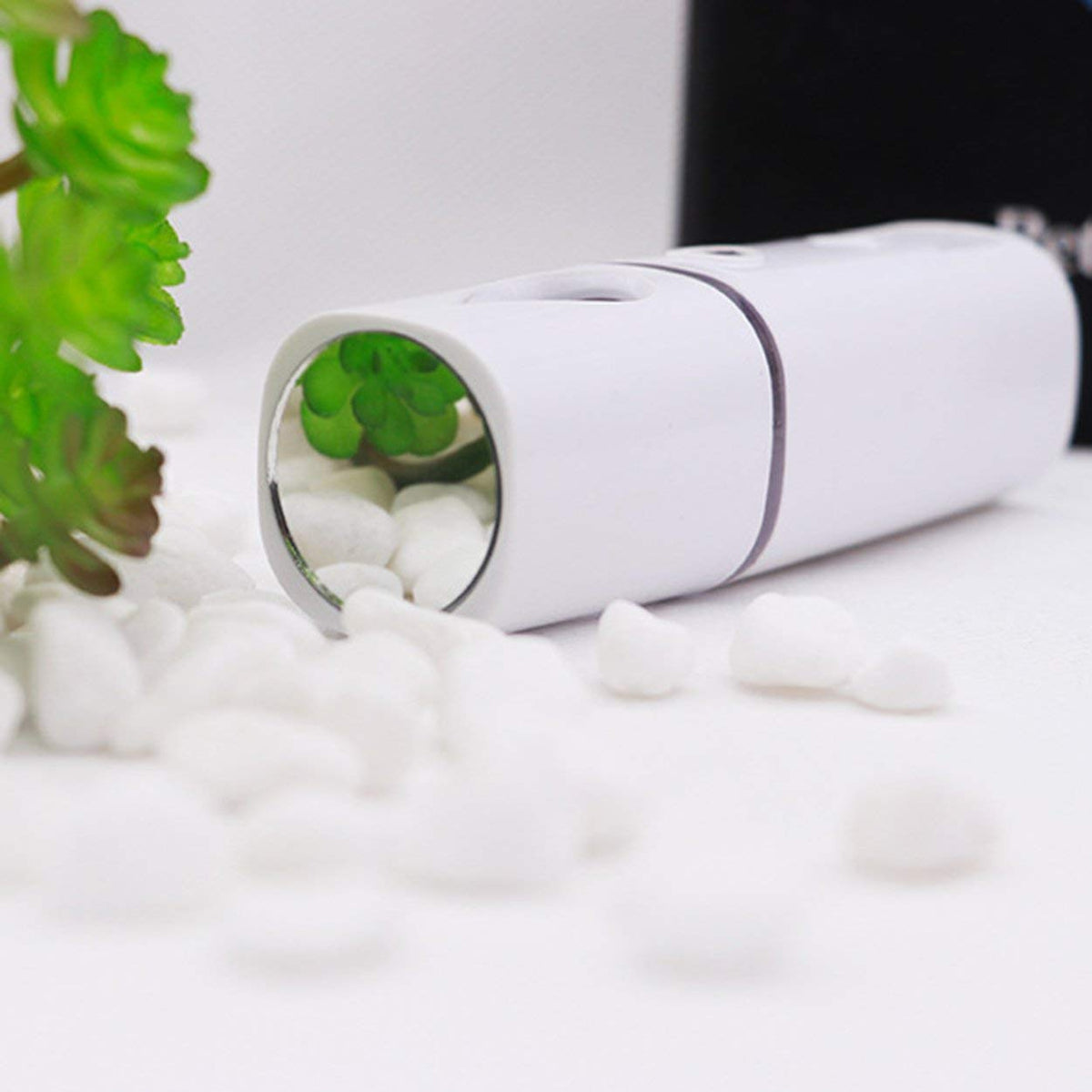 ZOMFOM Nano Face Sprayer Mini Facial Steamer Mist Spray, White