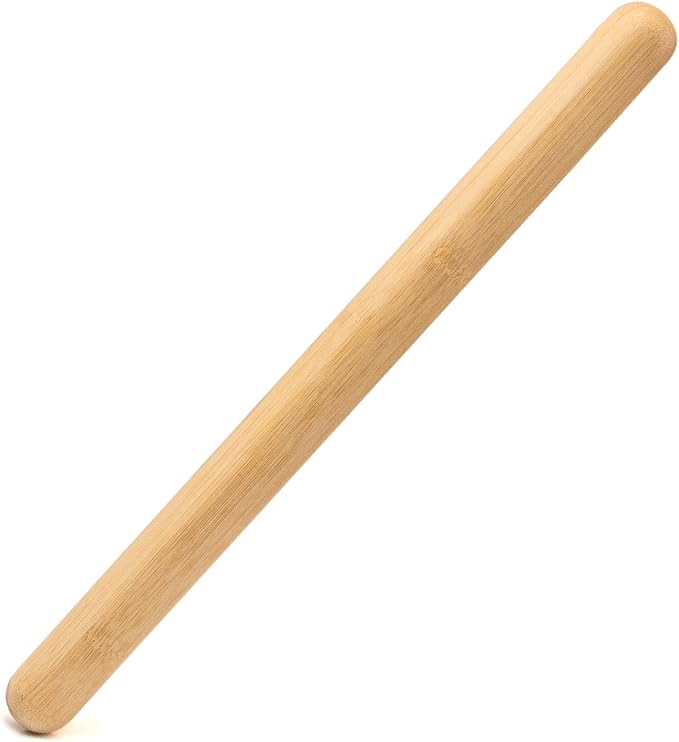 Goodtar Bamboo Massage Stick - Body Shaping Roller, Guasha Massage Tool for Relaxing Muscles