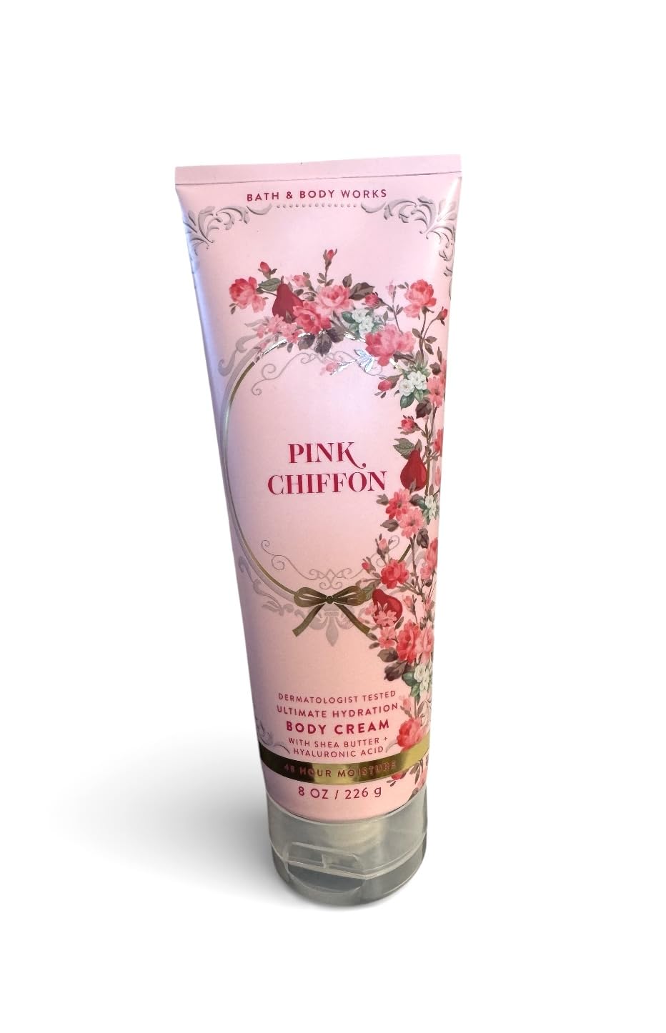 Bath & Body Works Pink Chiffon 8.0 oz Ultra Shea Cream