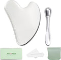 annrose Stainless Steel GuaSha & Eye Cream Applicator Facial Tools