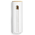 IWNTWY Cotton Pad Holder, Wall Mounted Cotton Rounds Holder Dispenser Face Pad Holder Makeup Organizers Containers for Bathroom