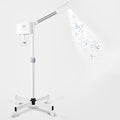 Professional Facial Steamer, Hot Mist Spray, Vaporizador Facial Steamer for Esthetician, Height Adjustable, SPA at Home, White