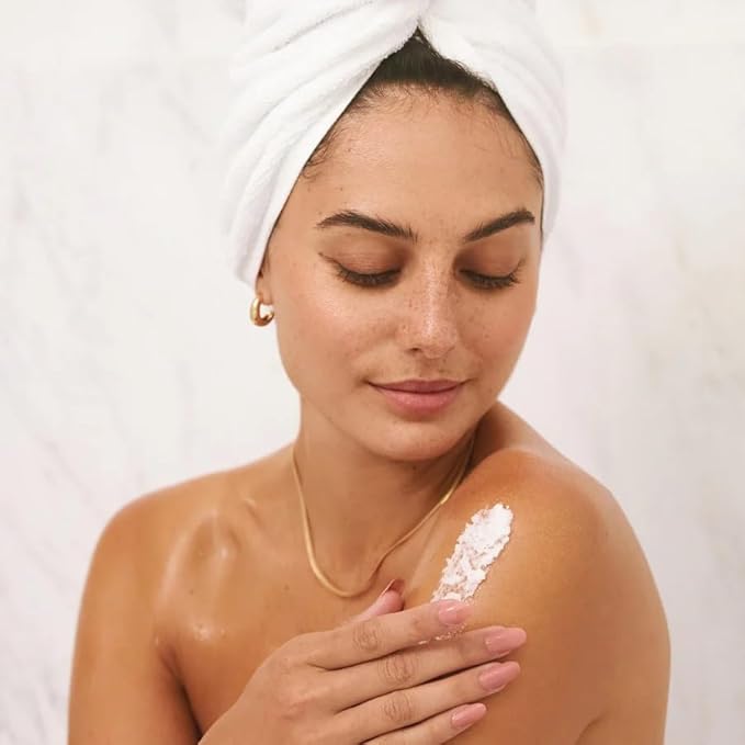LALICIOUS Sugar Reef Exfoliating & Moisturizing Body Scrub | Sugar & Coconut Oil | Pre-Shave Scrub for Ingrown Hairs & Razor Bumps | Gently Buffs & Smooths Sensitive Skin | No Parabens | Large 16oz