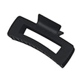 Large Hair Claw Clips for Thick Hair, Hair Clips for Women and Girls, Big Hair Jaw Clips Strong Hold Banana Clips for All Hair Types (Black, 1 Pack)