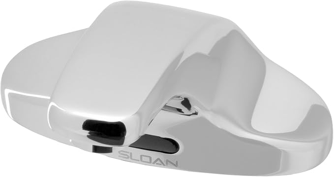 Sloan SF-2300 Sensor Activated Touch-Free Faucet, Commercial Grade with Mounting Hardware - 0.5 GPM Hardwired-Powered Deck-Mounted Mid Body, Polished Chrome Finish, 3362116