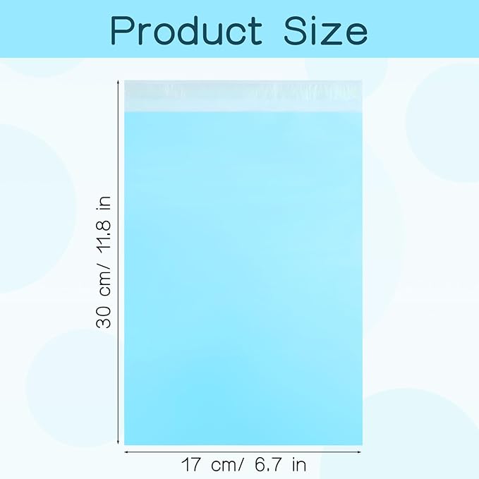 Disposable Sanitary Bags for Feminine Products, Pack of 200, Self-Adhesive Sealing, Odor Reducing, Discreet Disposal of Pads, Tampons, Liners (Light Blue)