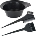 YANTAISIYU 3 Pcs Salon Hair Dyeing Kit Tools Hair Color Mixing Bowl Tinting Brush and Angled Comb for Hair Coloring