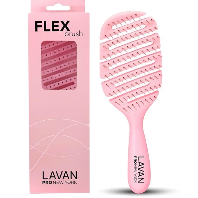 Flex Detangling Hair Brush (BABY PINK)