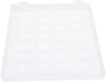 TOYANDONA Eyelash Storage Box Flip Lid Monolayer False Eyelash Organizer Case Makeup Accessories Holder
