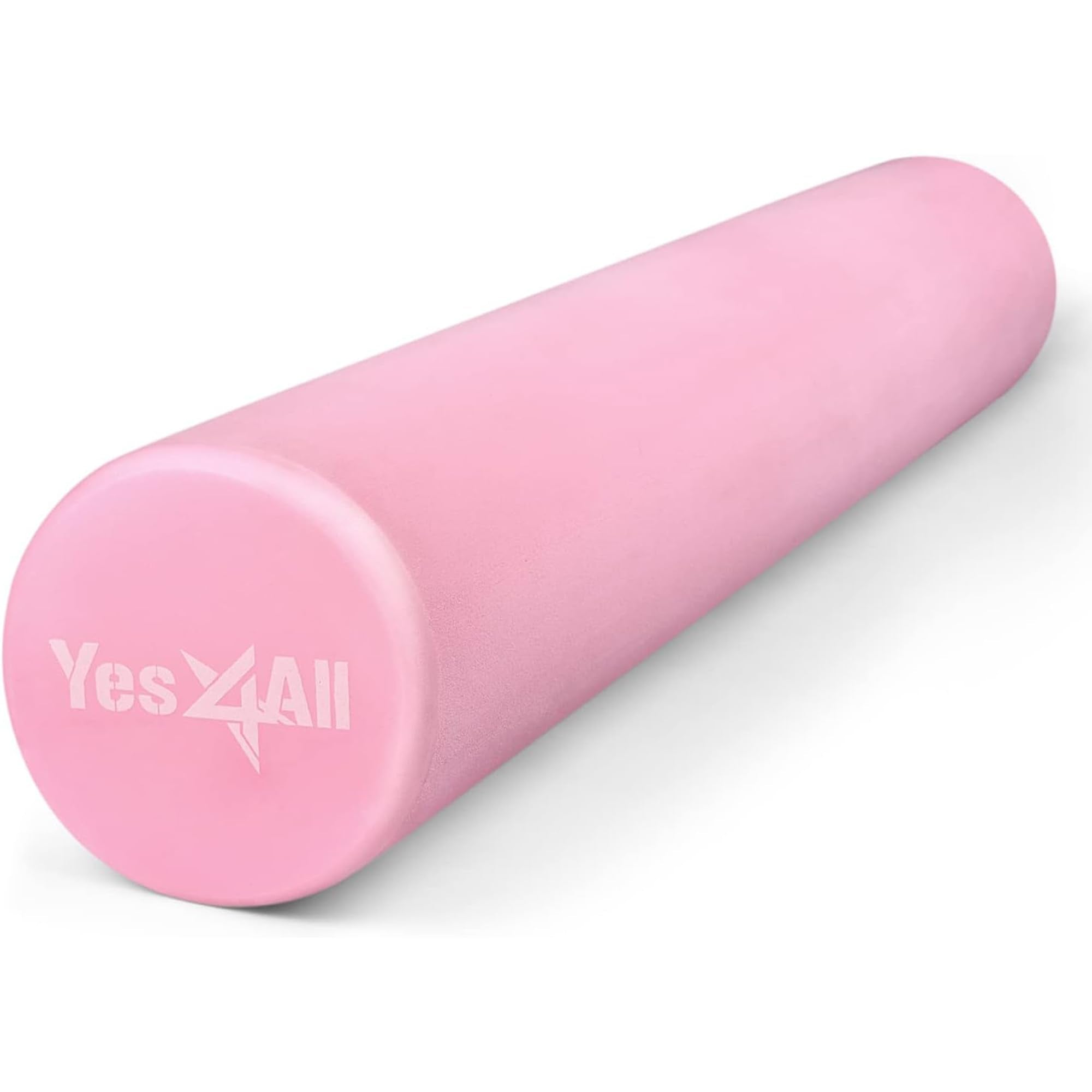 Yes4All EVA Firm Foam Roller for Back - Round Roller for Exercise, Yoga & Pilates 12/18/24/36 inch