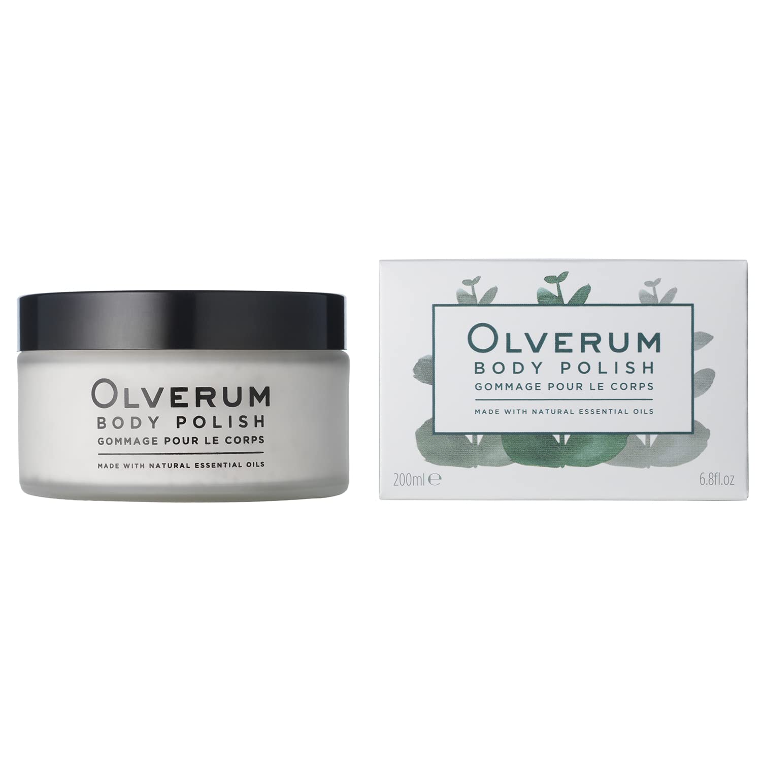 OLVERUM - Natural Body Polish | Clean, Vegan Skin Care (6.7 fl oz | 200 mL)