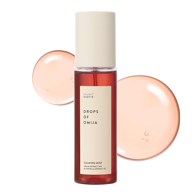 SIORIS Korean Calming Face Mist, Omija Serum Spray for Sensitive Skin